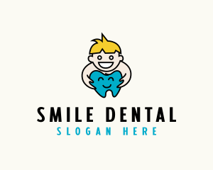 Kids Dental Clinic logo design