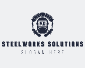 Welding Ironworks Fabrication logo design