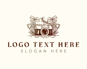 Floral Photo Camera logo