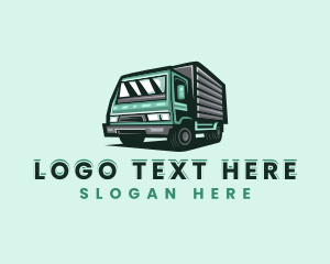 Truck Forwarding Logistics Logo
