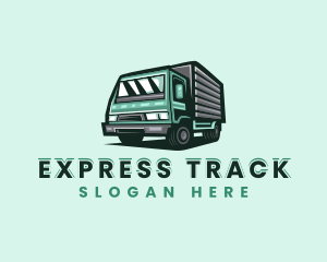 Truck Forwarding Logistics logo design