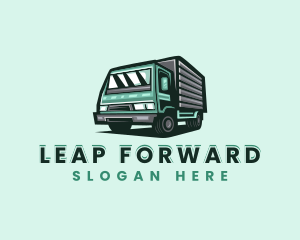 Truck Forwarding Logistics logo design