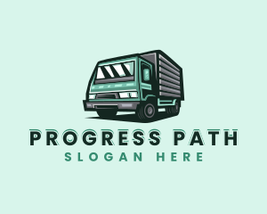 Truck Forwarding Logistics logo design