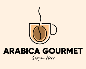 Robusta Coffee Cup logo