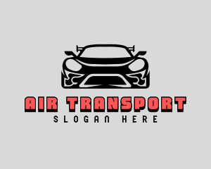 Car Transportation Detailing logo design