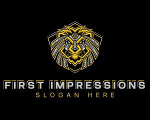 Wild Lion Gaming  logo design