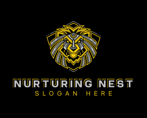 Wild Lion Gaming  logo design