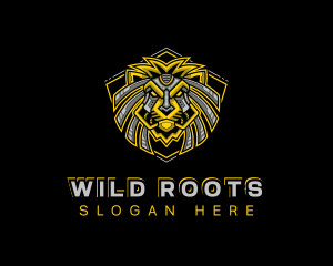 Wild Lion Gaming  logo design