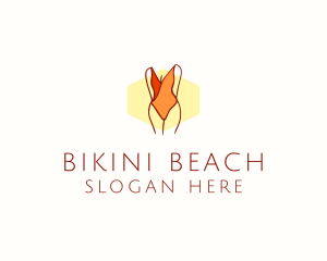 Swimming Outfit Boutique logo design