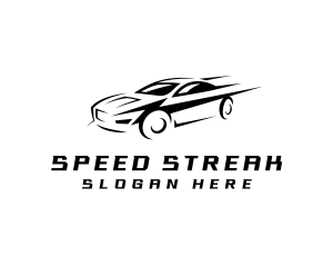 Lightning Speed Car logo design