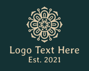 Floral Mandala Decor  logo