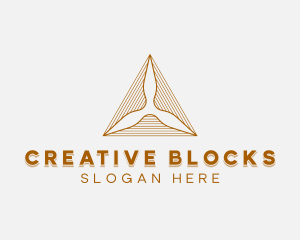 Generic Corporate Pyramid logo design