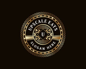 Luxury Art Deco logo design