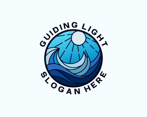 Sea Surfing Resort logo design