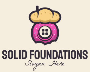 Bread & Donut Bakery logo