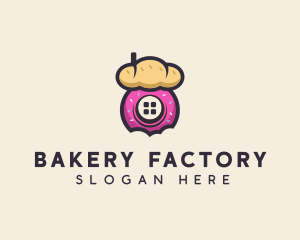 Bread & Donut Bakery logo design