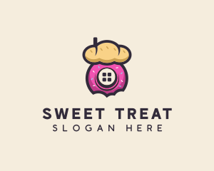 Bread & Donut Bakery logo design