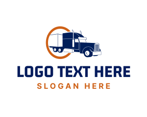 Transport Vehicle Freight Truck logo