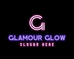 Neon Lights Nightclub logo design