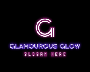 Neon Lights Nightclub logo design