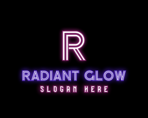 Neon Lights Nightclub logo design