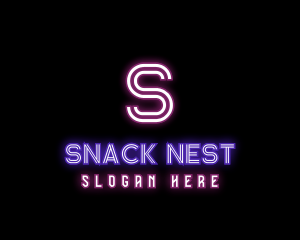 Neon Lights Nightclub logo design