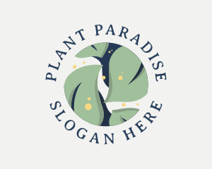 Natural Leaf Plant logo design