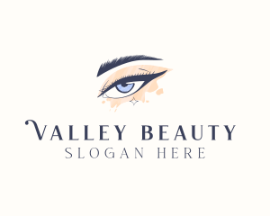 Pretty Beauty Eyelashes  logo design