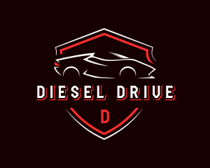 Car Driving Team logo design