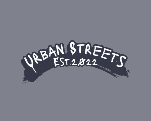 Funky Street Art logo design