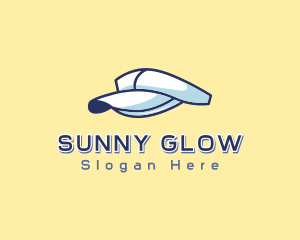 Sunny Visor Hat logo design