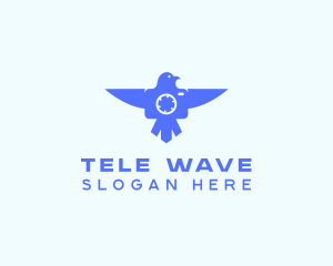 Blue Bird Drone logo design