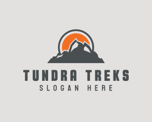 Outdoors Mountain Climbing logo design