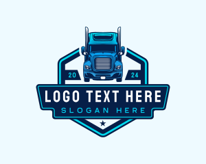 Delivery Truck Logistics logo