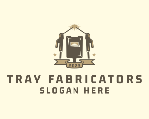 Industrial Fabrication Welder logo design