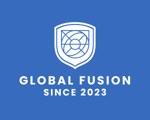 Global Eye Shield logo design