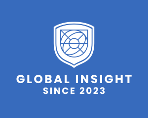 Global Eye Shield logo design