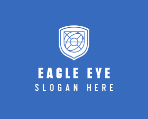 Global Eye Shield logo design