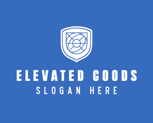 Global Eye Shield logo design