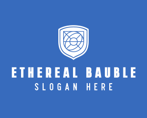 Global Eye Shield logo design