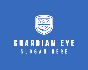 Global Eye Shield logo design