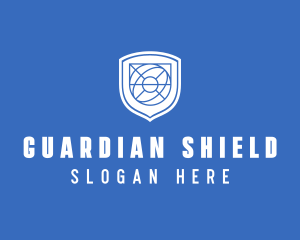 Global Eye Shield logo design