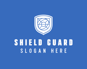 Global Eye Shield logo design