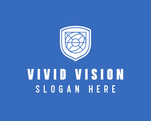 Global Eye Shield logo design