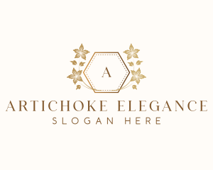 Floral Elegant Boutique logo design