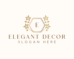 Floral Elegant Boutique logo design