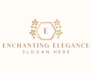 Floral Elegant Boutique logo design