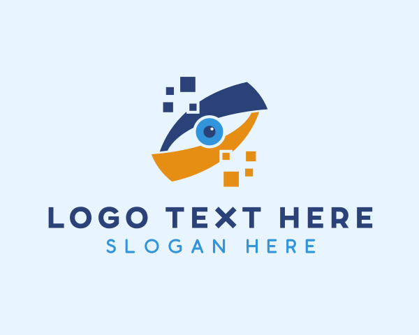 Visual Design logo example 1