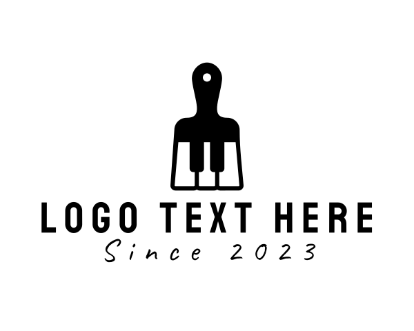 Piano logo example 3