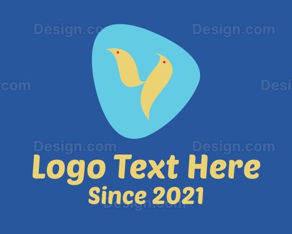 Yellow Baby Bird Logo